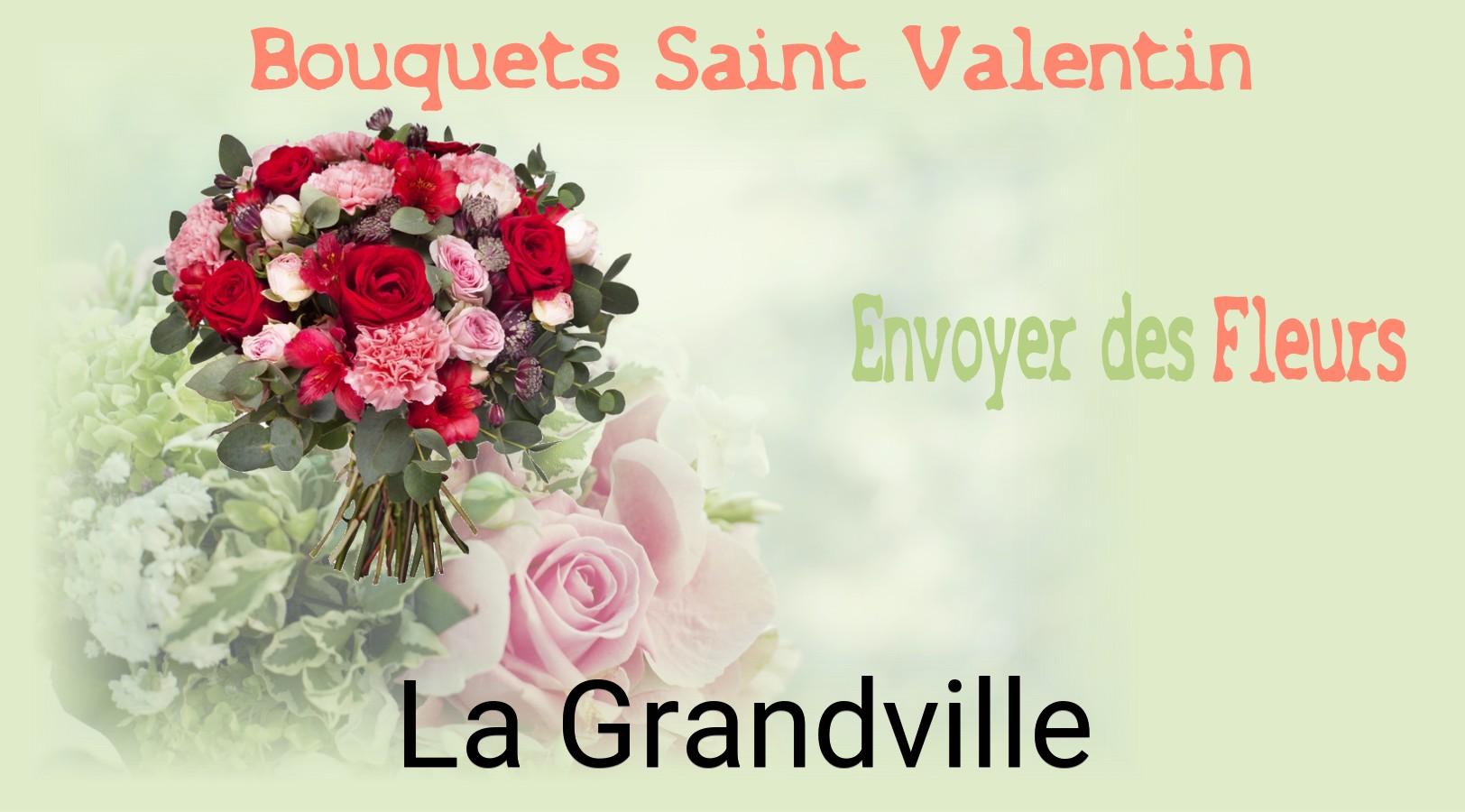 Roses de Saint-Valentin livrées à La Grandville